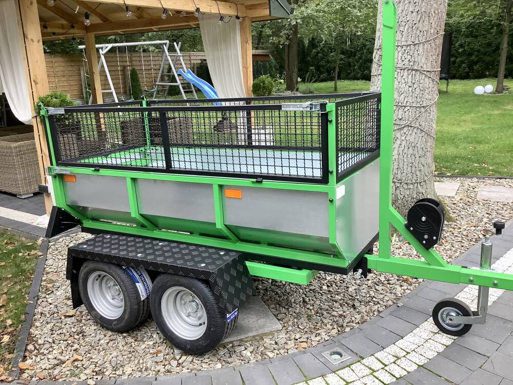 Remorque Quad 3-en-1 PRESTIGE - Homologation COC DMC 750 KG