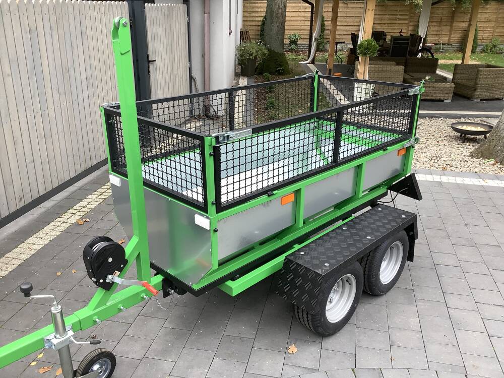 Remorque Quad 3-en-1 PRESTIGE - Homologation COC DMC 750 KG