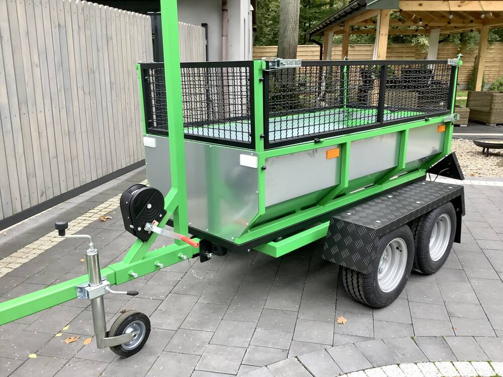 Remorque Quad 3-en-1 PRESTIGE - Homologation COC DMC 750 KG