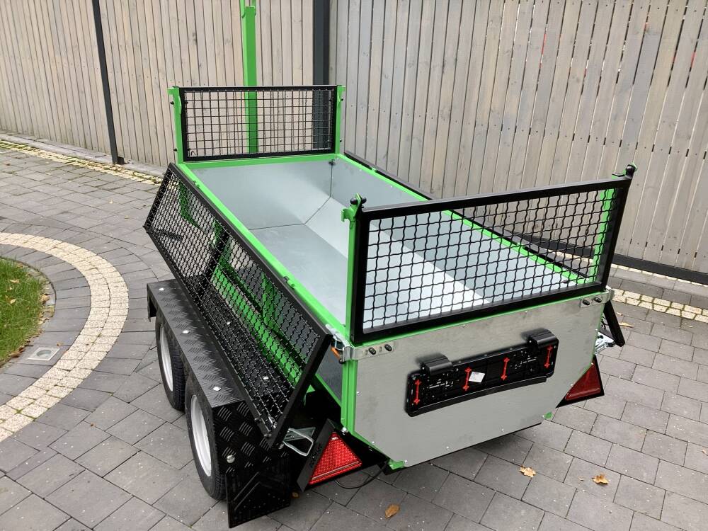 Remorque Quad 3-en-1 PRESTIGE - Homologation COC DMC 750 KG