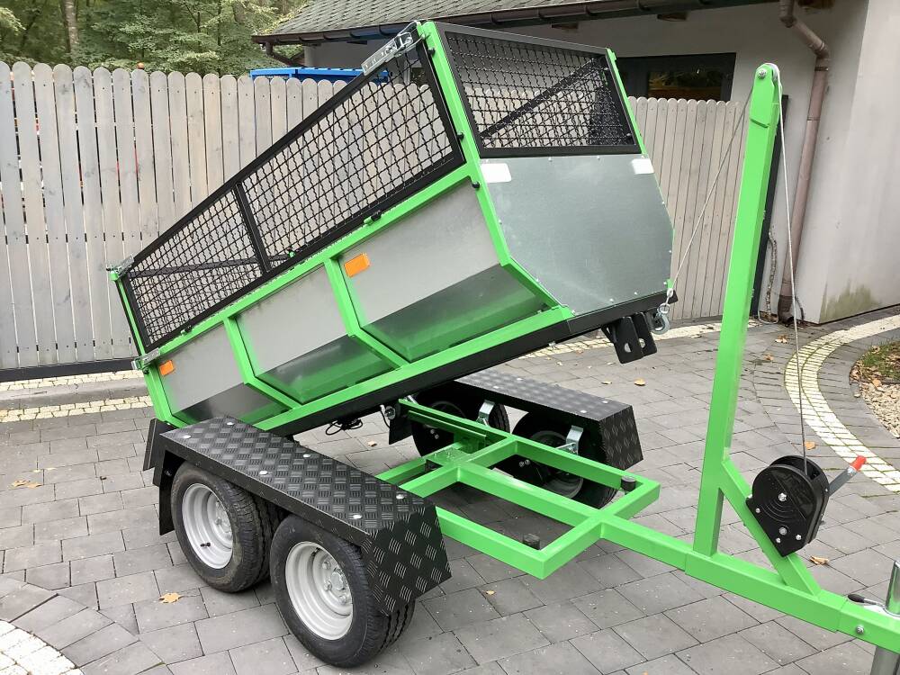 Remorque Quad 3-en-1 PRESTIGE - Homologation COC DMC 750 KG