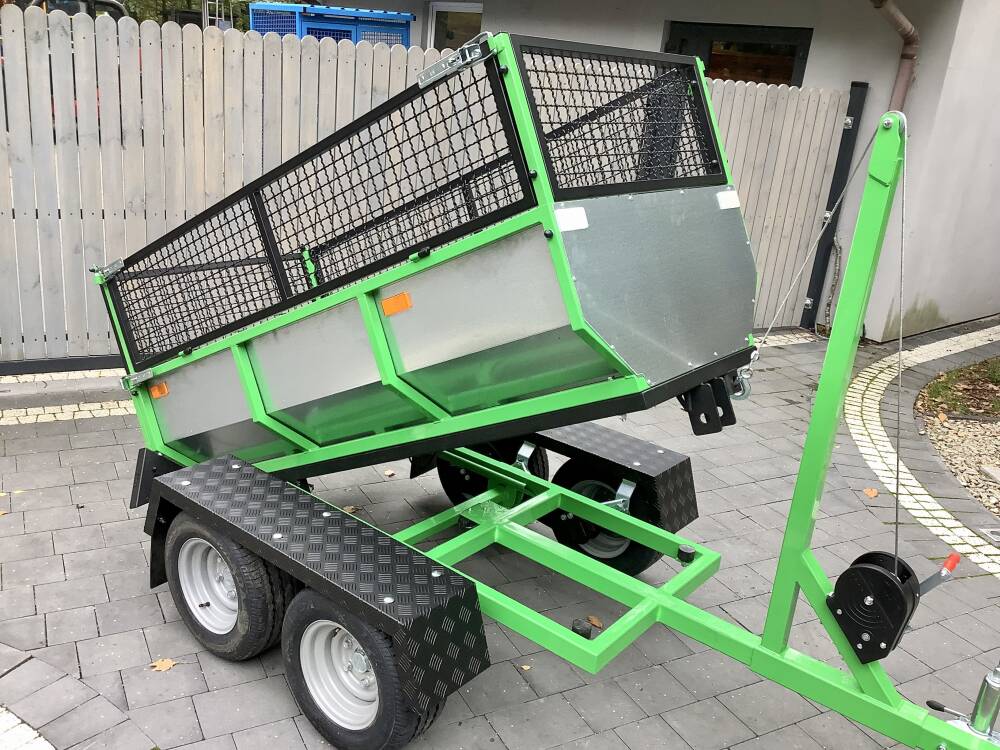 Remorque Quad 3-en-1 PRESTIGE - Homologation COC DMC 750 KG