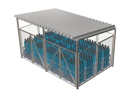 WIATA NA KOSZE Z BUTLAMI  6 m x 3,3 m x 3,8 m  NA 20 sztuk / 240 BUTLI
