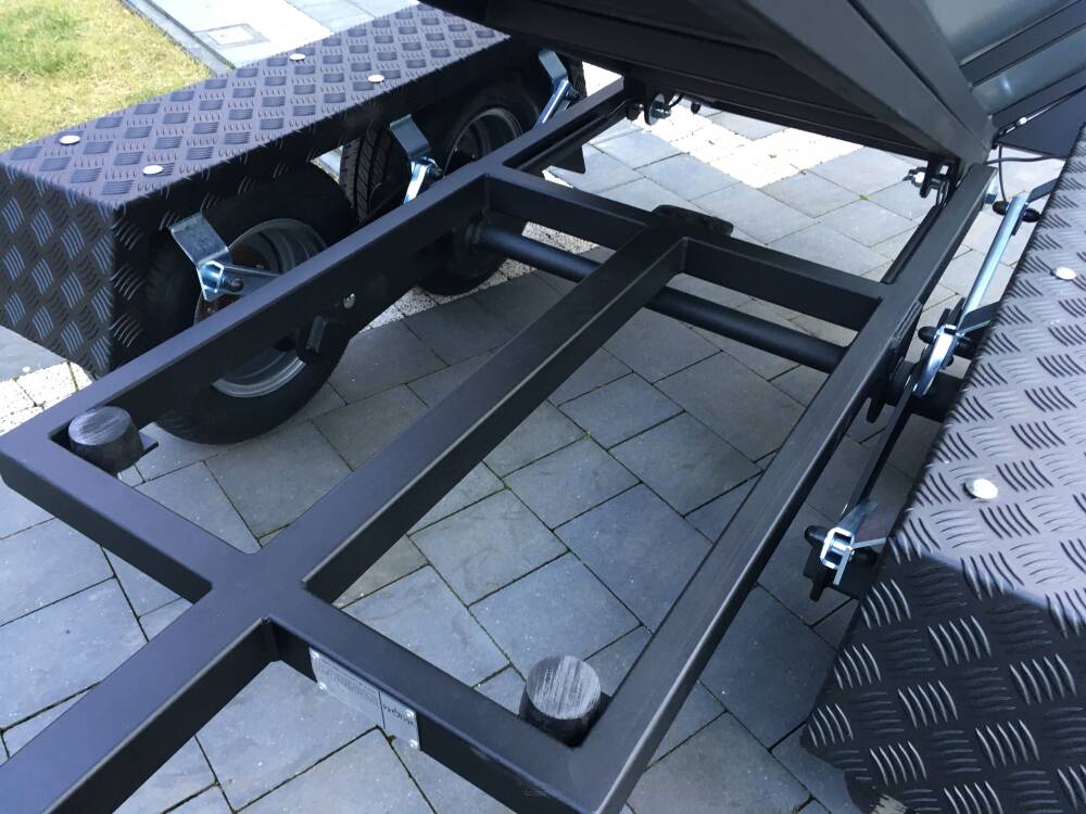 Remorque Quad 3-en-1 PRESTIGE - Homologation COC DMC 750 KG