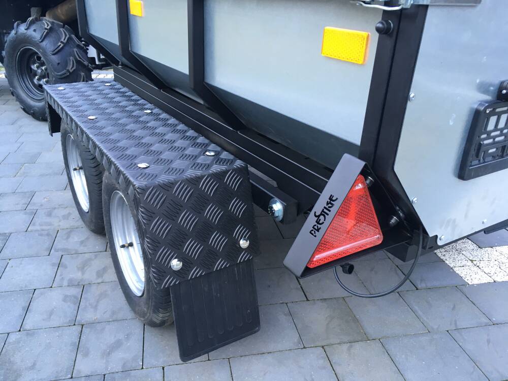 Remorque Quad 3-en-1 PRESTIGE - Homologation COC DMC 750 KG
