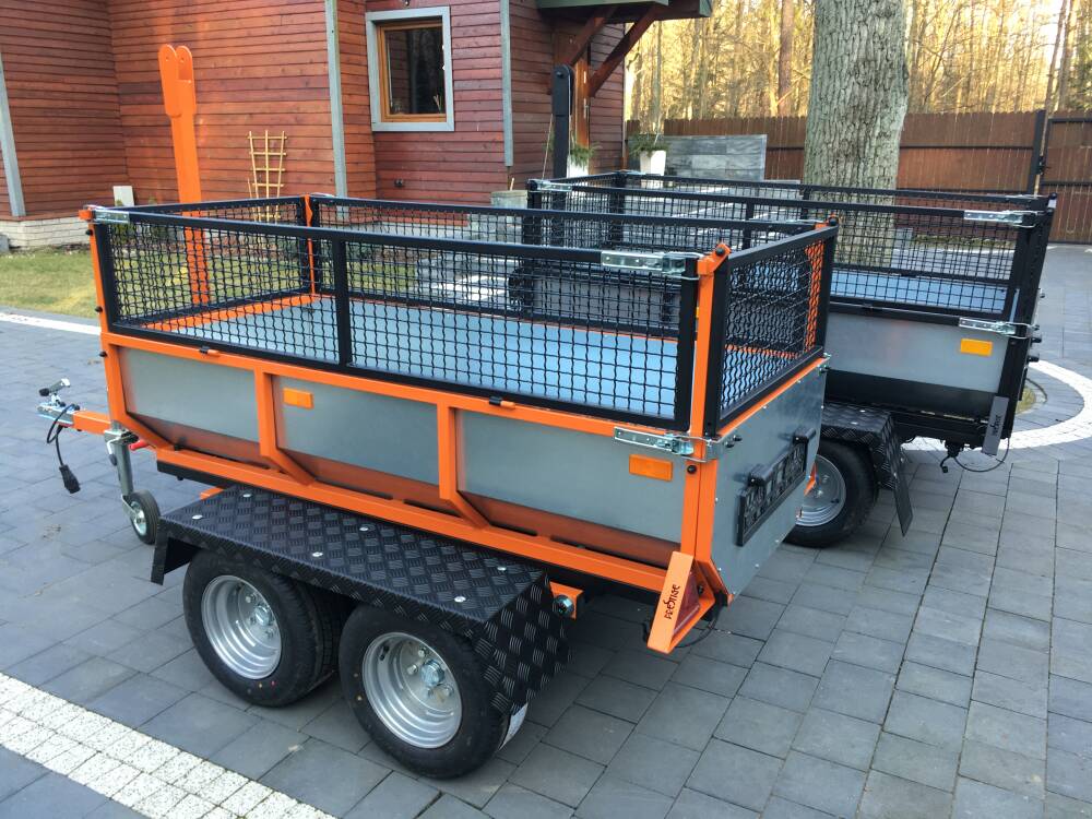Remorque Quad 3-en-1 PRESTIGE - Homologation COC DMC 750 KG