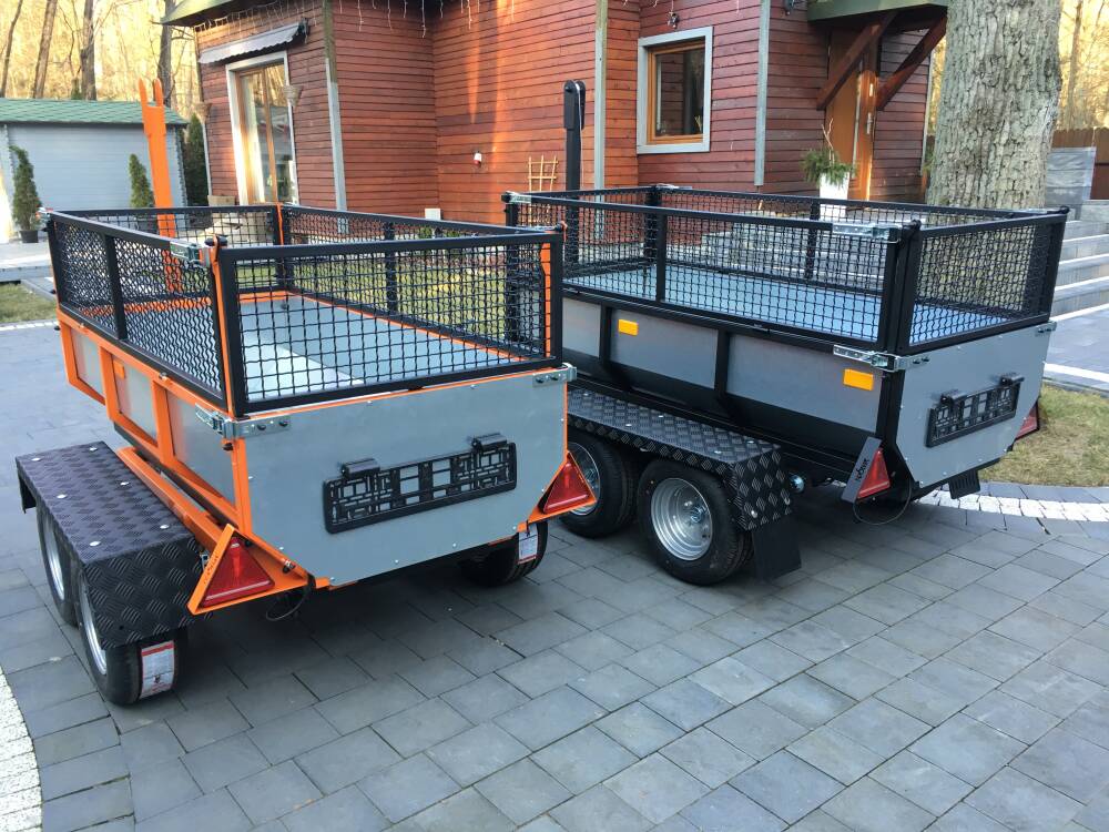 Remorque Quad 3-en-1 PRESTIGE - Homologation COC DMC 750 KG