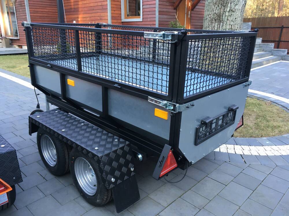 Remorque Quad 3-en-1 PRESTIGE - Homologation COC DMC 750 KG