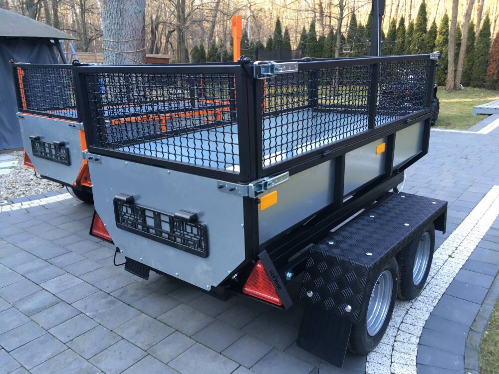 Remorque Quad 3-en-1 PRESTIGE - Homologation COC DMC 750 KG