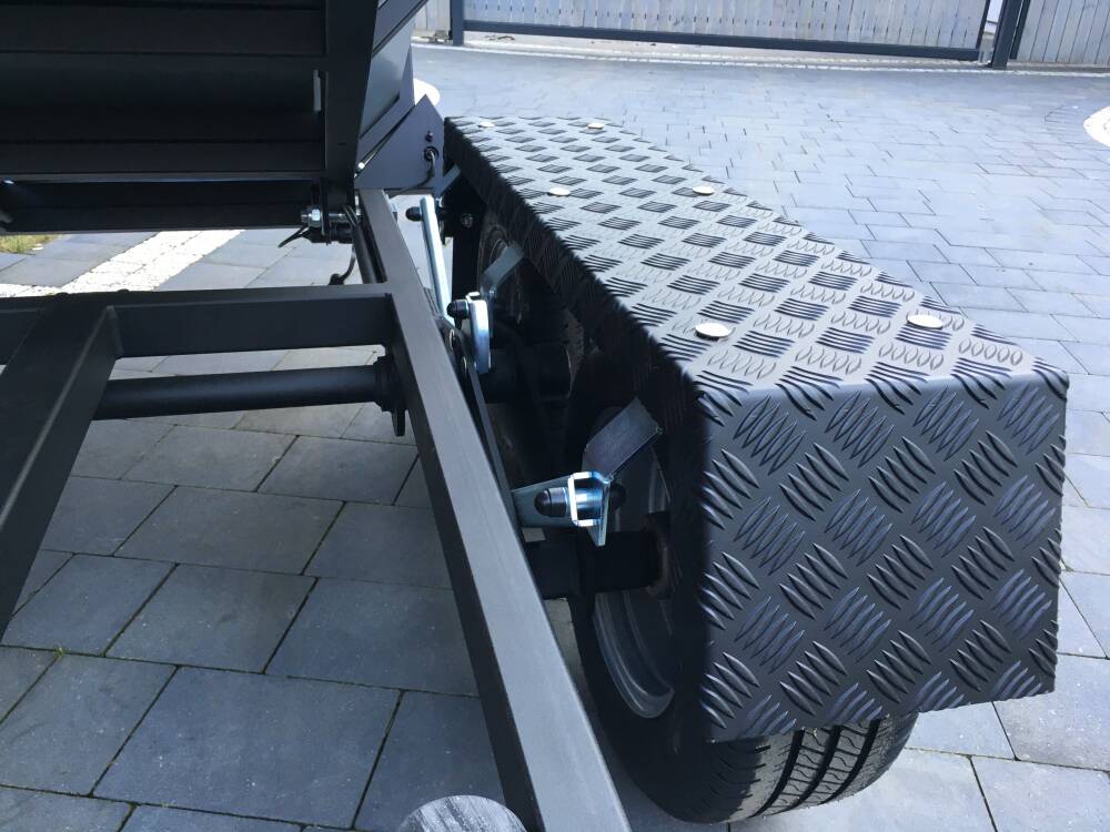 Remorque Quad 3-en-1 PRESTIGE - Homologation COC DMC 750 KG