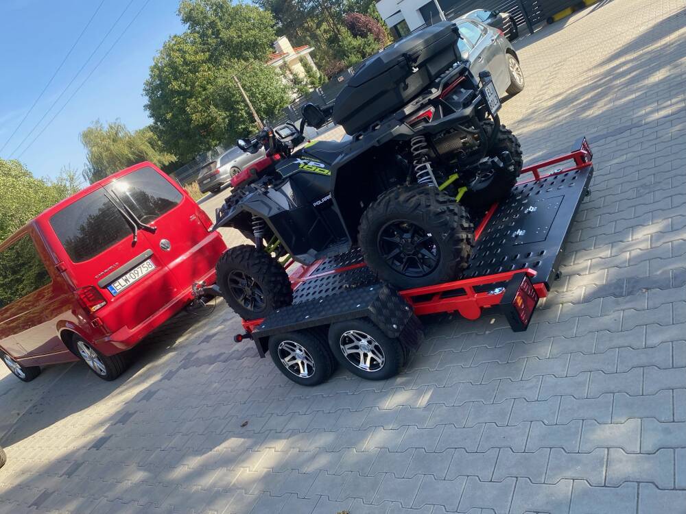 Remorque Chariot Quad Rydwan DMC 750 KG - Immatriculation Homologation COC