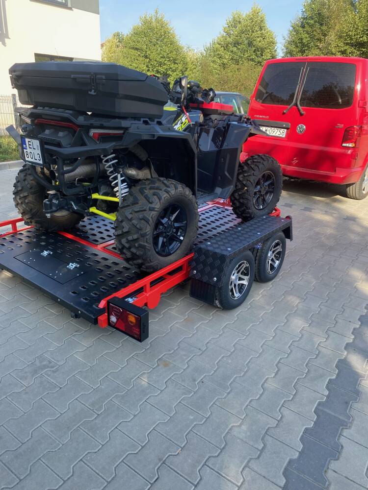 Remorque Chariot Quad Rydwan DMC 750 KG - Immatriculation Homologation COC