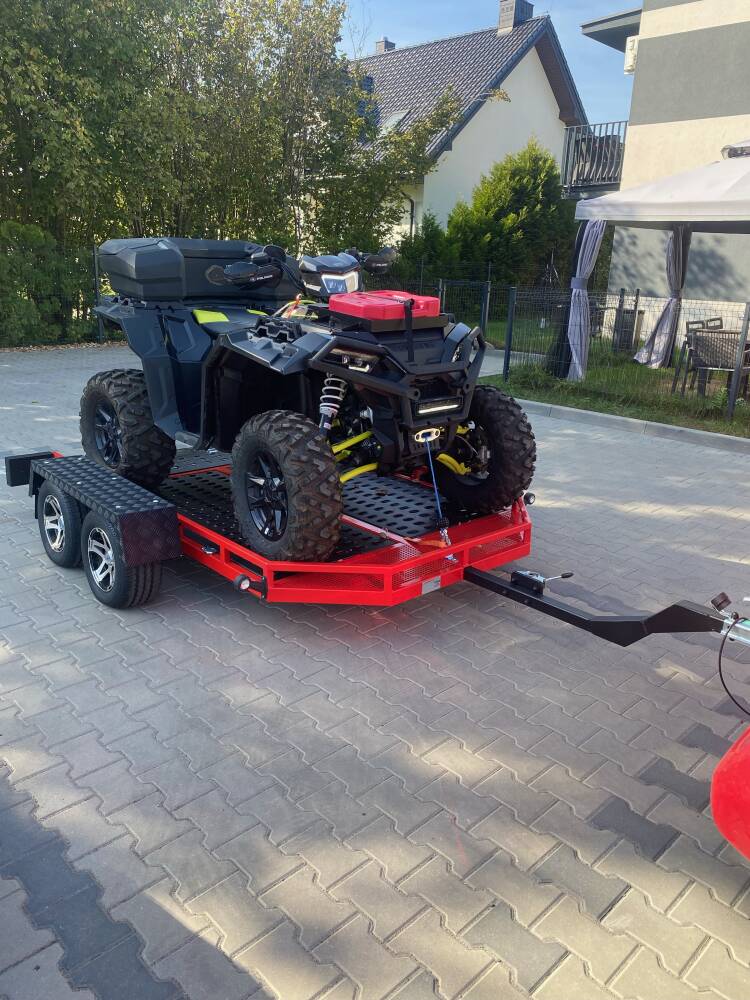 Remorque Chariot Quad Rydwan DMC 750 KG - Immatriculation Homologation COC