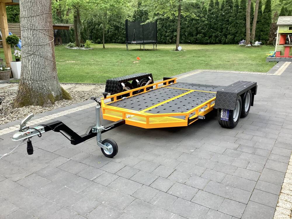 Remorque Chariot Quad Rydwan DMC 750 KG - Immatriculation Homologation COC