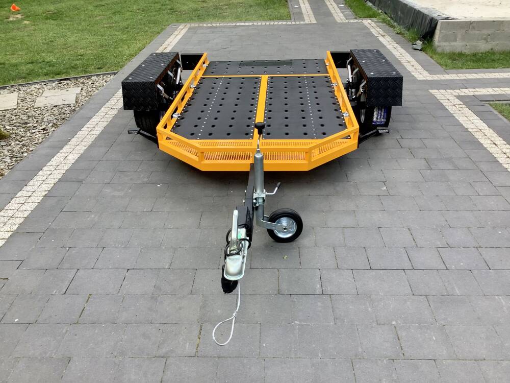 Remorque Chariot Quad Rydwan DMC 750 KG - Immatriculation Homologation COC