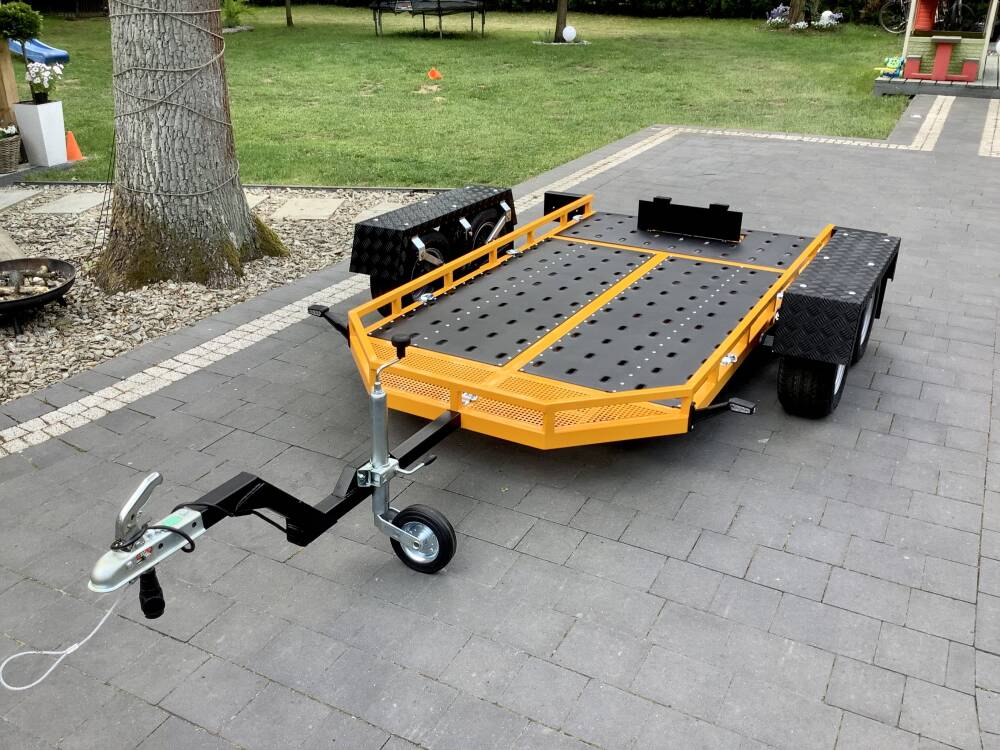 Remorque Chariot Quad Rydwan DMC 750 KG - Immatriculation Homologation COC