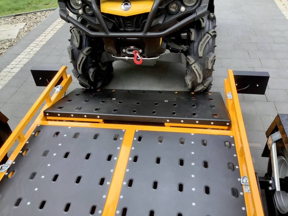 Remorque Chariot Quad Rydwan DMC 750 KG - Immatriculation Homologation COC
