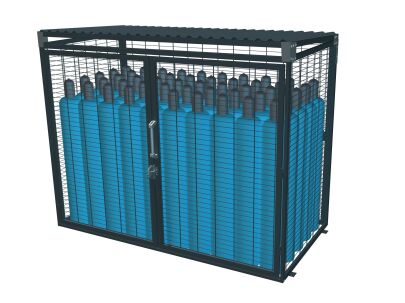 WIATA MAGAZYN NA BUTLE GAZU TECHNICZNEGO NA 50 SZTUK BUTLI 50 L