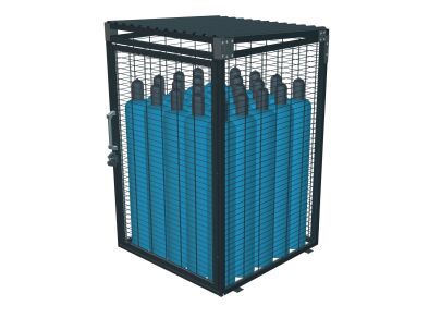WIATA MAGAZYN NA BUTLE GAZU TECHNICZNEGO NA 25 SZTUK BUTLI 50 L
